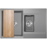 Кухонная мойка GRANULA ESTETICA ES-7808 алюминиум 7808 ALYUMIHIYM
